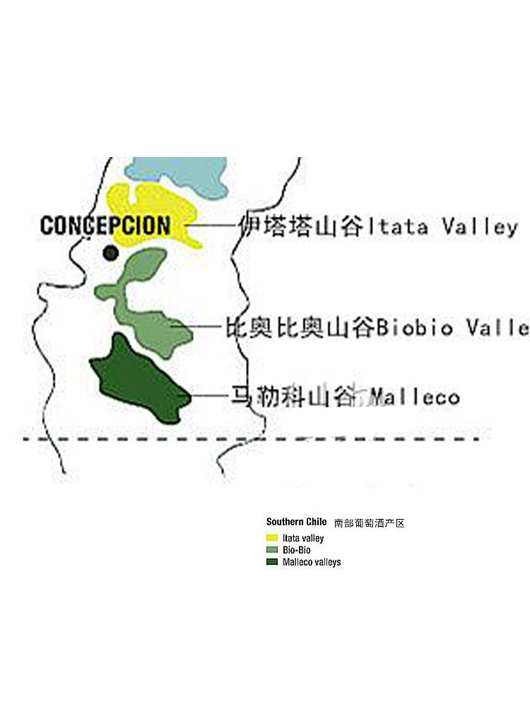 智利葡萄酒产区南部产区（Southern Chile）